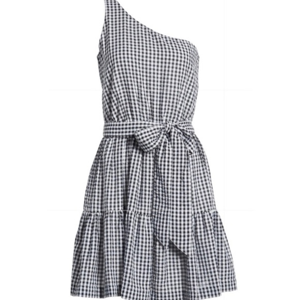 Vineyard Vines Black Gingham Dress Size 8